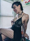 gabbigabriella:Would you let me take a bite? 💋🦇❤️‍🔥Onlyfans (Spooky Edition sale!)/Fansly/Manyvids(new vampire vid tonight)🦇