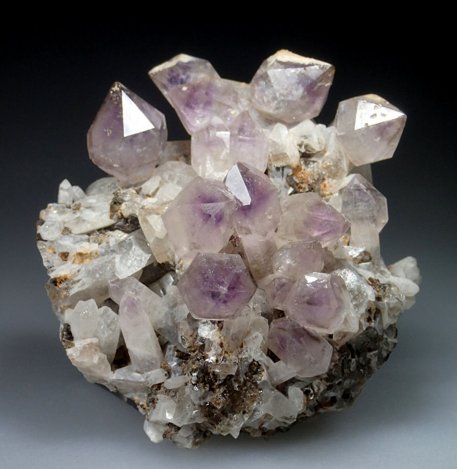bijoux-et-mineraux:  Amethyst Scepter cluster - Erongo Mtns, Namibia