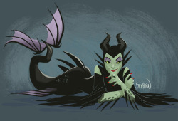 stephlewart:Maleficent Mermay @slbtumblng