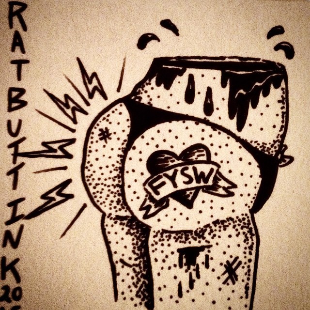 #rat #butt #ink #butttattoo #tattoo #fart #sketchbook #drugs #blood