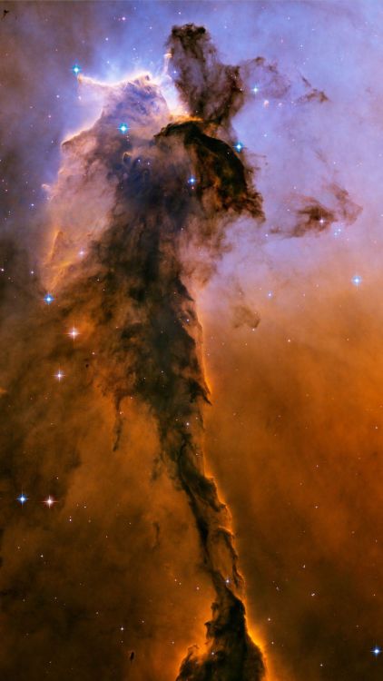 the-wolf-and-moon:  Fairy of The Eagle Nebula