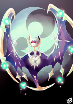 leav-art:  i am defenitly team moon, lunala is very cool, although solgaleo its pretty awesome too. —————————————————————————————————- be sure to check my society6 page if you would like