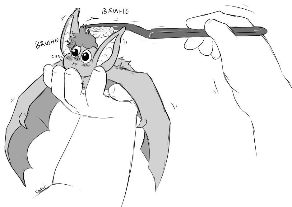 jankybones:  Some more Bat!Lars for Kale… Because he’s precious.