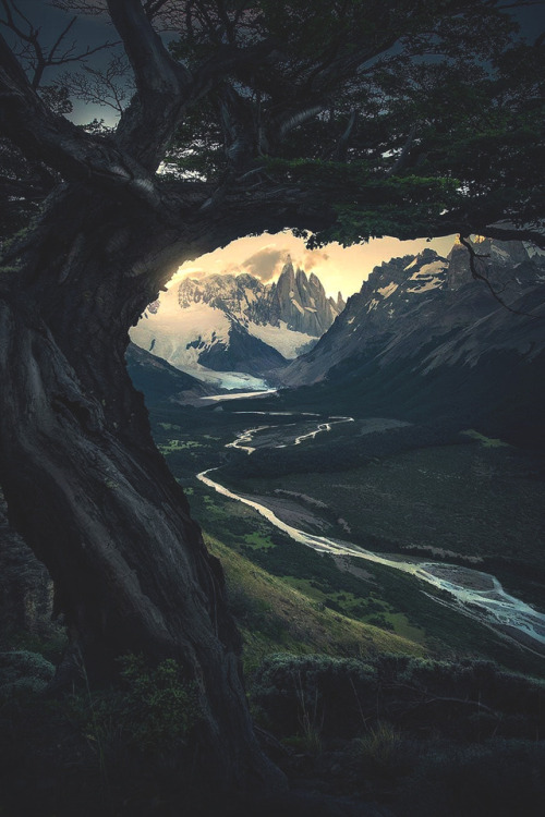 lsleofskye: The last light in Patagonia | maxrivephotography