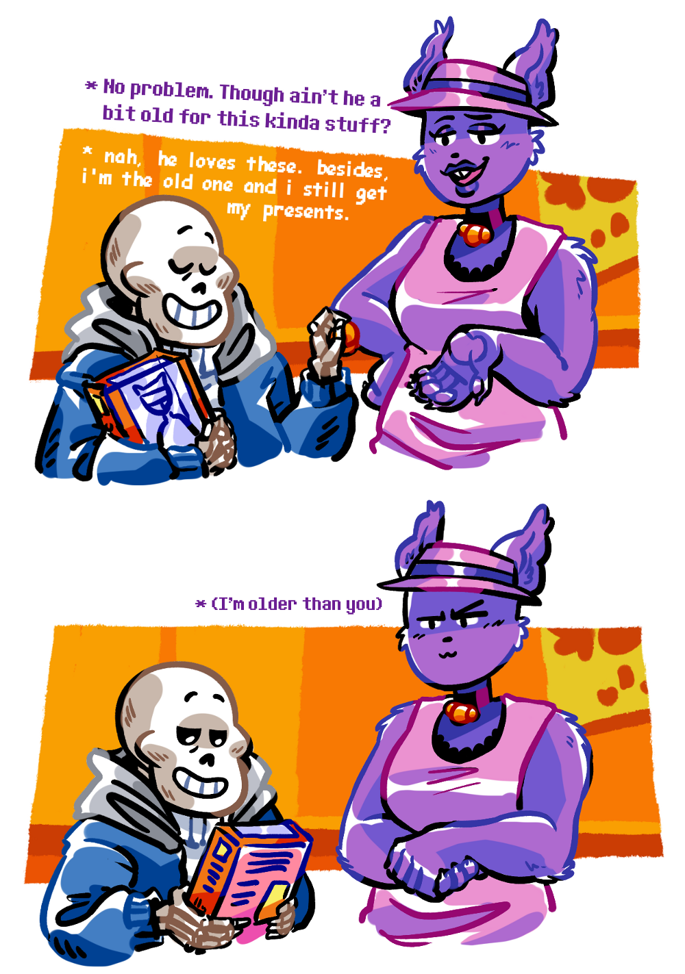 ask-the-skele-household:* Happy Papy is a gift in its own league.