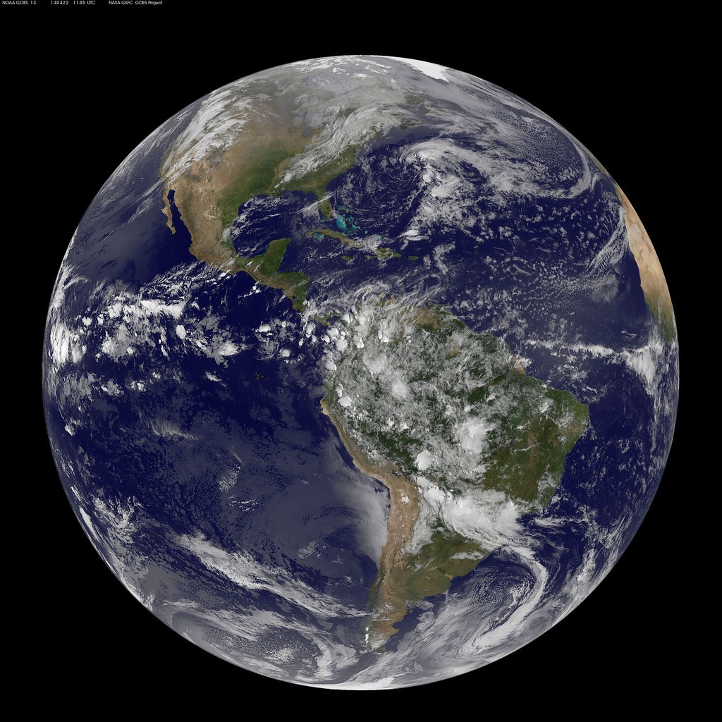 Satellite View of the Americas on Earth Day by NASA Goddard Photo and Video