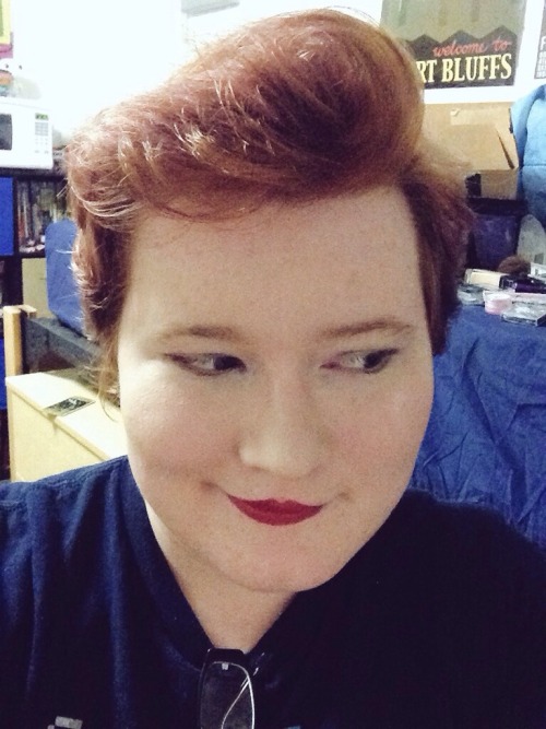 nonbinaryfoxmulder:  so it’s trans selfie day but i’m not wild about my hair color right now, so here are some older really cute selfies. i’ll probably post some current ones later.((max/mulder, genderfluid, any pronouns but he/him))