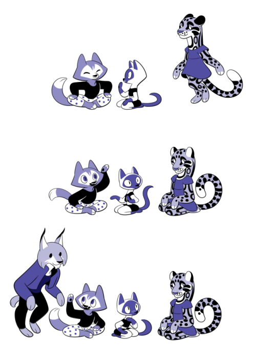 stutterhug:Meeting the Extended Family~ Tapastic. Twitter.x3