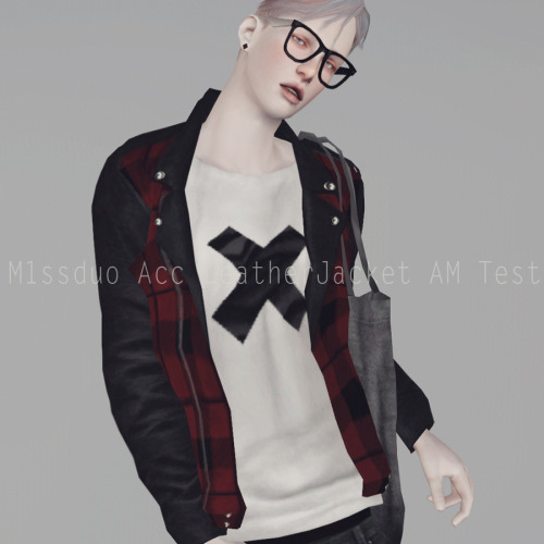 littlemsim:  reikosim3:  the77sim3:  simblrryuffy:  simsimi-only-mine:  M1ssduo acc LeatherJacket AM