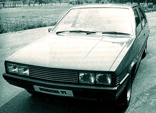 carsthatnevermadeit:  Reliant FW11, 1977. A prototype designed by Marcello Gandini at Bertone for Reliant who were developing the car for the Turkish Otosan car company. Four prototypes were produced, however Otosan decided it would be too expensive to