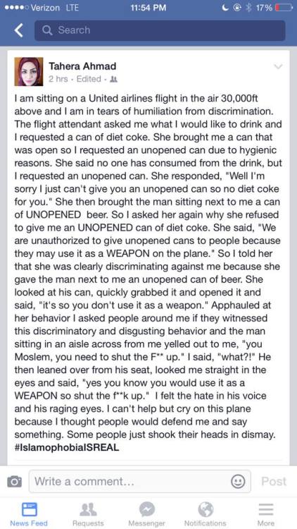 lovealissuhh: mmaliika: #boycottUnited #UnitedMuslims im tearing up reading this