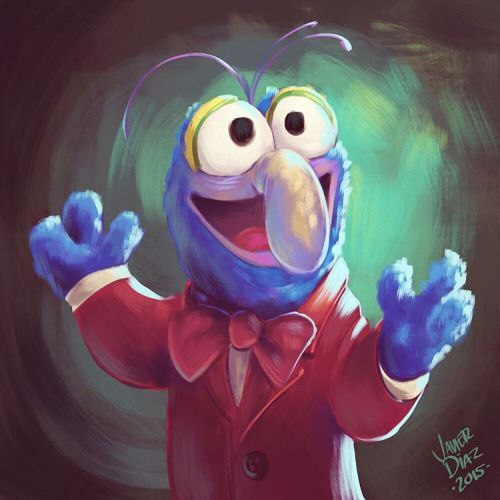 A little late by my #SKETCH_DAILIES #TheGreatGonzo #muppets #art #artwork #painting #illustration #t