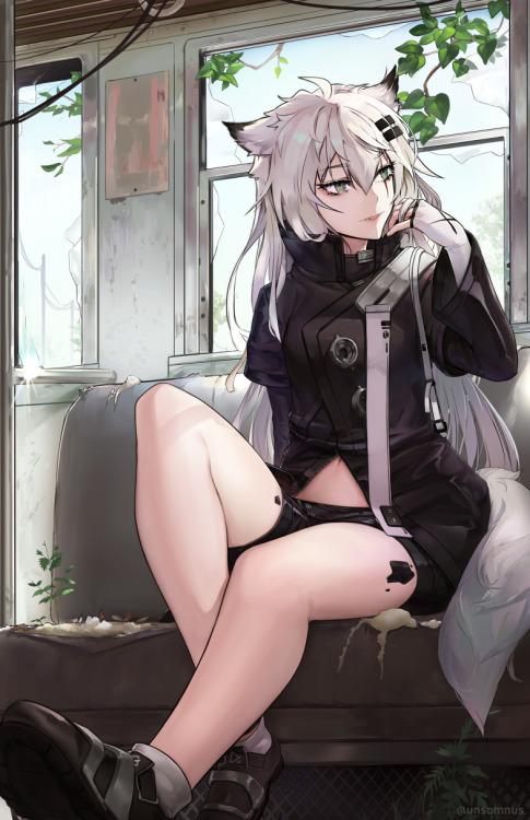 unsomnus:  Lappland from Arknights 🐺I know she’s supposed to be a little on the crazy side, but even crazy people need some peace and quiet from time to time.[Patron Poll Winner]  Patreon  ||  Twitter ||  Pixiv ||  Instagram ||  Gumroad ||