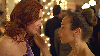 youareavision:  Wynonna Earp | Waverly x Nicole vs. Kisses Does this look like a couple who is not into each other? 