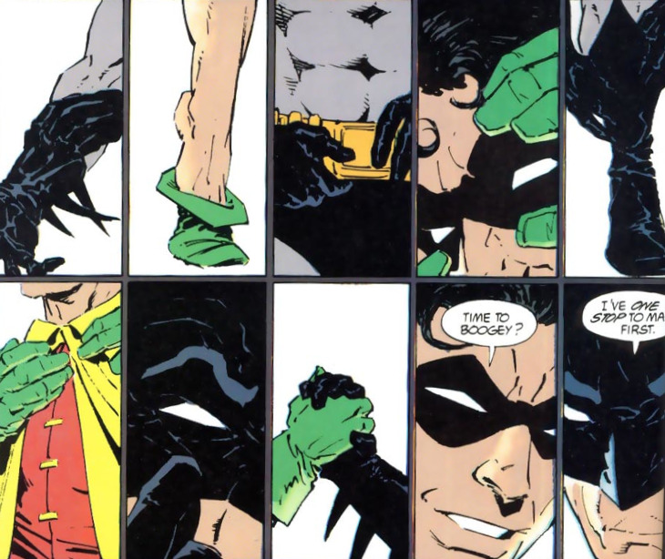 rockofeternity:Suiting Up by Bernie Wrightson &amp; Jim Starlin