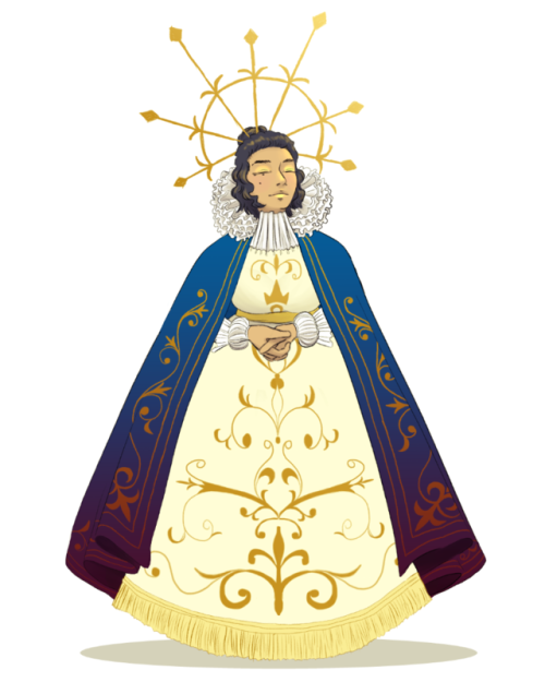 My #Metsona! Based on Cuba’s Black Madonna, Our Lady of Regla, who is also my (middle) namesake.