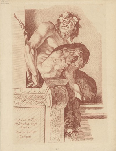 songesoleil:Le Satyre assis sur une corniche.Source : Bibliothèque Nationale de