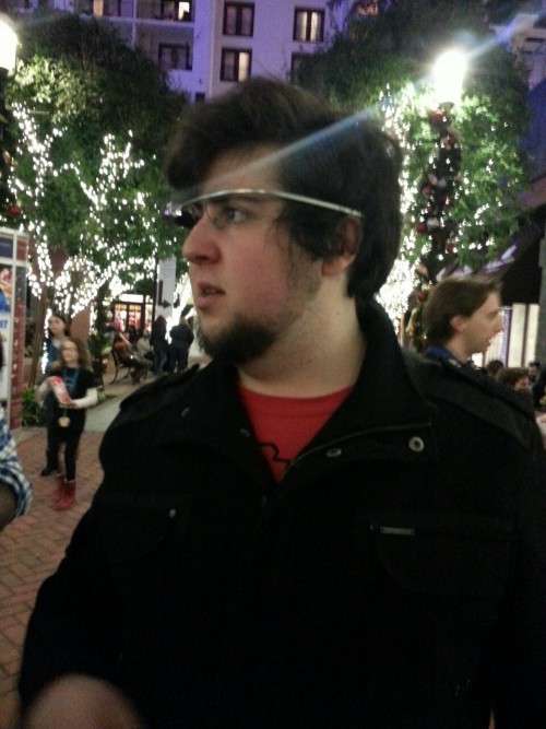 Porn photo mikebinary:  JONTRON TRIED ON MY GOOGLE GLASS!