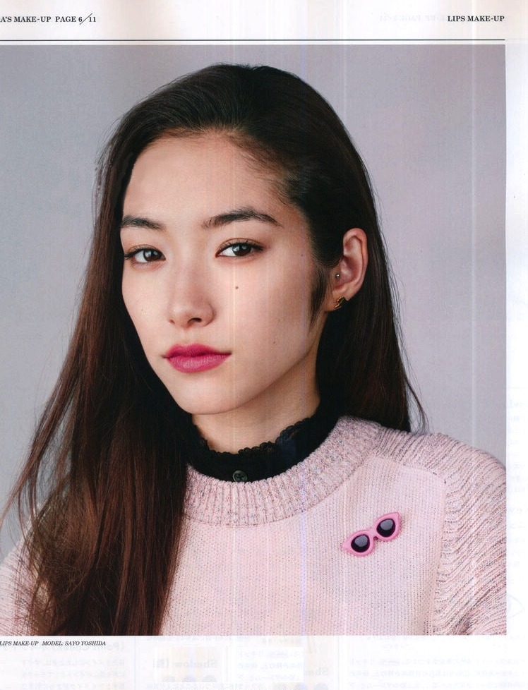 kawaidesuno:  toefish:  makoe:   Sayo Yoshida (吉田沙世) for Ginza, may ‘13