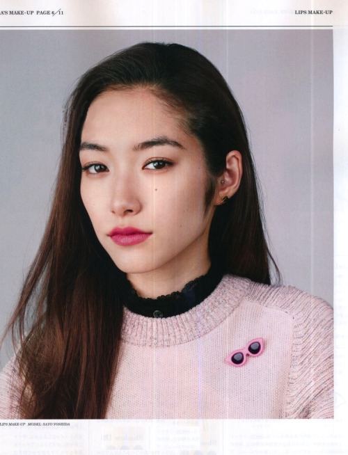 kawaidesuno:  toefish:  makoe:   Sayo Yoshida (吉田沙世) for Ginza, may ‘13 issue   where the fuck did u come from  omg 