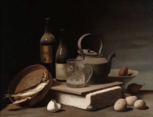 artballetoperaclassical: Raoul Hynckes (Belgian, 1893-1973) - Nature Morte  oil on canvas