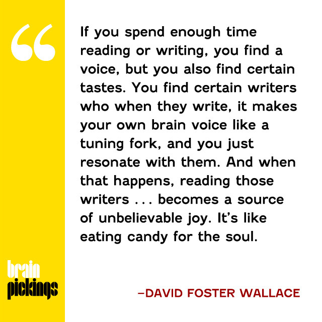 explore-blog:  David Foster Wallace on writing and how we find ourselves. Those rare