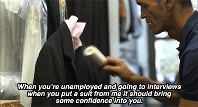 daughterofassata:  huffingtonpost:  Free Dry Cleaning Offer Changes Lives Of The