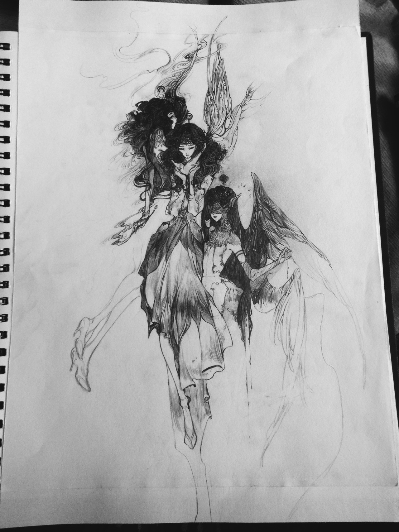 katarinadiary:  &ldquo;Second I and Third&rdquo; wip, progress as you can