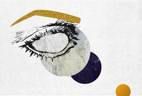 eatsleepdraw:Moyl ClederaEye | Mixed MediaA study of the dualities and inherent contradictions in th