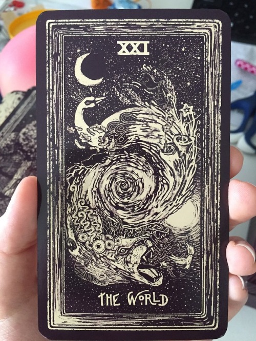 enigmaticgale: i bought the light visions and prisma visions tarot decks the other day and they arri