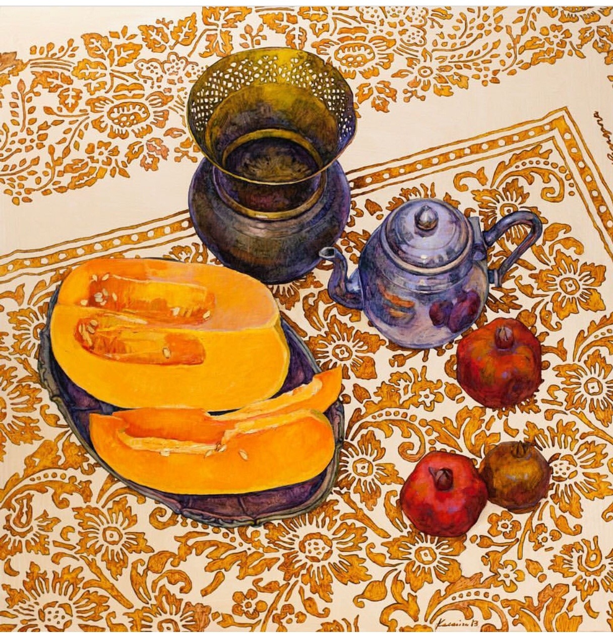 mjalti: Victoria Kalaichi “Tablecloth from Carpegna&quot;  website 