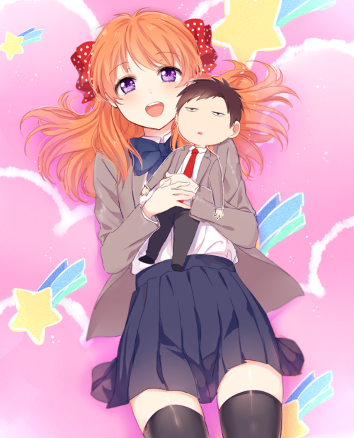 pinjaananas:  千代ちゃん  by mery  [PIXIV] ※Permission to reprint was granted by the artist. Go support the original work by rating and bookmarking it.  [Please do not repost, edit or remove credits] 
