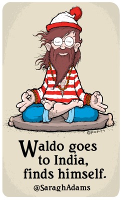 twitterillustrated:   Waldo goes to India, finds himself. — Saragh Adams (@SaraghAdams) April 23, 2012  
