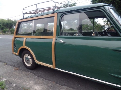 Pursuit of excellence. 1962 mk1 morris mini- minor “woody ” traveller.