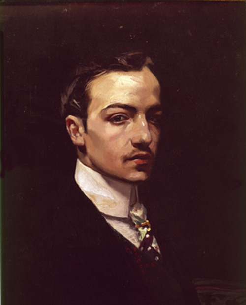 olivergalan:  Autorretrato, de José María Rodríguez Acosta (1878-1941). 