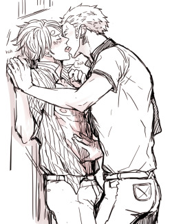 Yuushishio:  I Got A Headcanon For Their Kissing Moment (●///▽///●)