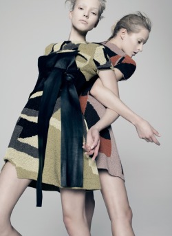 Classicmodels:        Sasha Luss And Daria Strokous By Pierre Debusschere For V #94