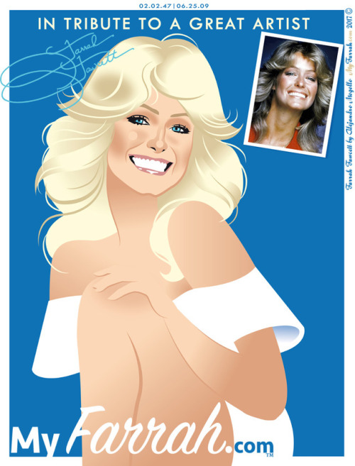 Thinking of and remembering Farrah Fawcett today, her Birthday! All that hairrah it&rsquo;s BIRT