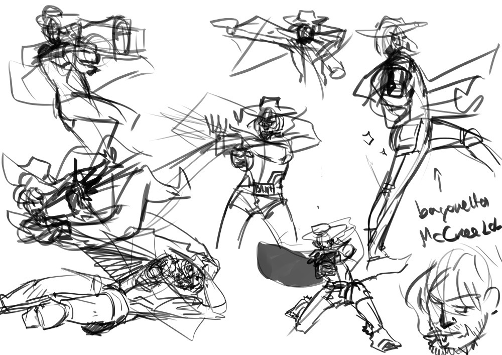 art-of-monkan:  Overwatch doodle duuuuuuuuump #2 I think? Or something something.