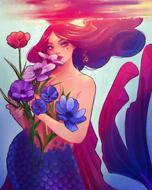 thecollectibles:Mermay 2021 byHannah Alexander