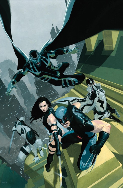 Uncanny X-Force (2010-2012) #1-4 covers by Esad Ribic &ldquo;The Apocalypse Solution&rdquo;