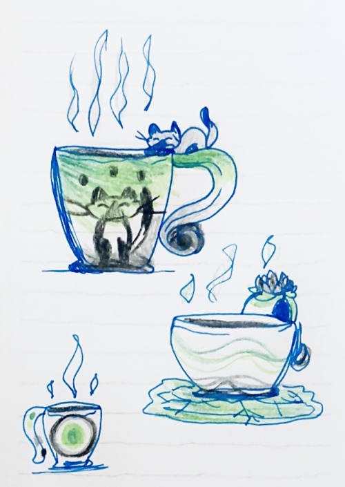 I Had Some Cute Cup Thoughts. I Might Turn Them Into Digital Works Later.