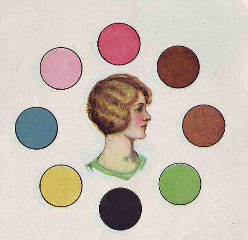 ghosts-in-the-tv: 1930s colour harmony charts.