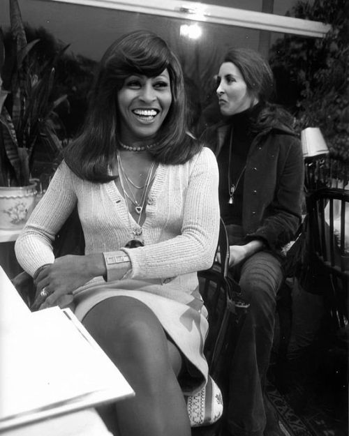 twixnmix:Ike and Tina Turner in Hamburg, Germany in 1973 