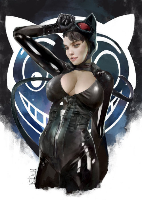 2015 - CATWOMAN  Daniel Vendrell Oduber www.artstation.com/artwork/NqKOb