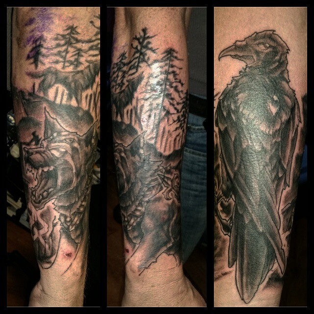 Viking Odin Sleeve