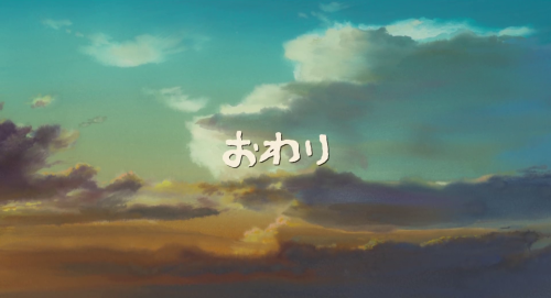 ghibli-collector:宮崎 駿 Hayao Miyazaki Film Closing Shots Nausicaa (1984) - The Wind Rises (2013)