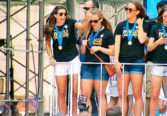 Tobin Heath excited is the cutest thing ever
