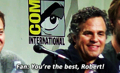 ruffaloon:  &ldquo;Is your friendship with Robert Downey Jr. in real life as