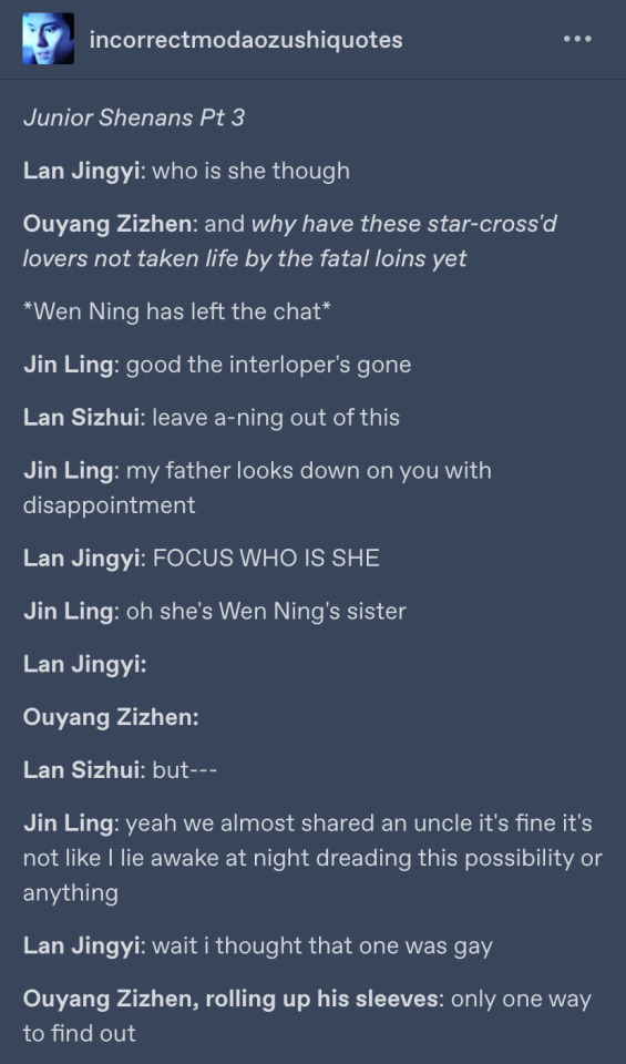 incorrect mdzs quotes on Tumblr